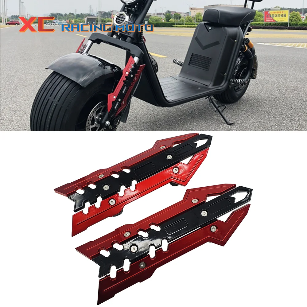 

Electric Scooter Shock Absorber Shock Absorber Plastic Arm Guard For Citycoco Electric Scooter Harley Electric Scooter Universal