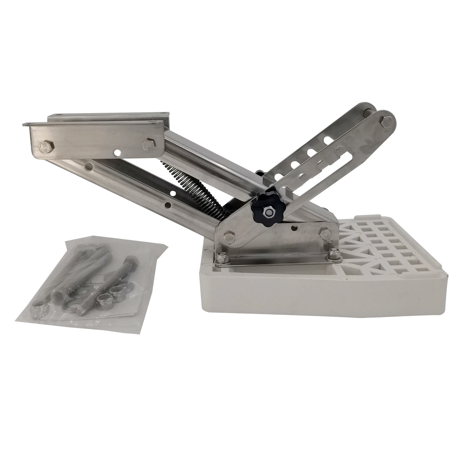 

ISURE MARINE Engine Bracket, White Panel, Motor Bracket, 304 Stainless Steel, 20HP Marine and Yacht Hardware Accessories