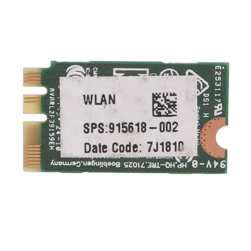 

For Realtek RTL8723DE 300Mbps NGFF M.2 Wireless Adapter Bluetooth-compatible Networks Card For 915619-001 915618-002