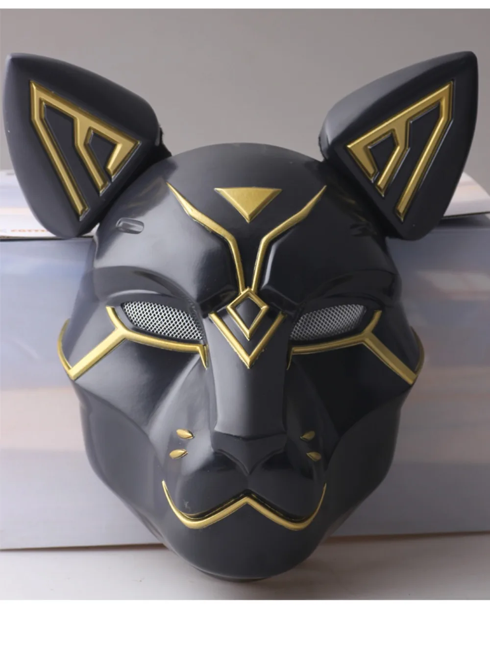 

Overwatchs Ана Бастет Кожа Анфас Косплей Маска Опора