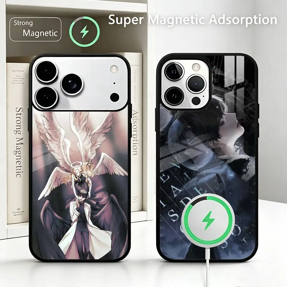 

Manga Omniscient Reade Wireless charging phone case compatible with iPhone 17/16/15/14/13/12/11