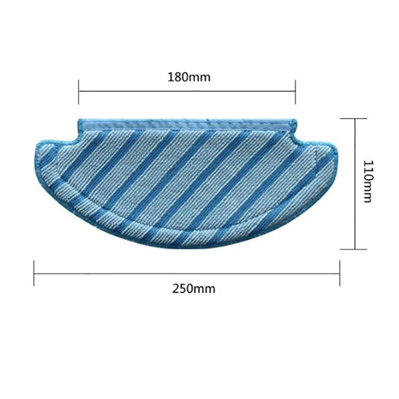 5 Pcs Vacuum Cleaner Mop Cleaning Cloths For Ecovacs Deebot T8 Vacuum Cleaner Accessories Replacement Cloth Parts