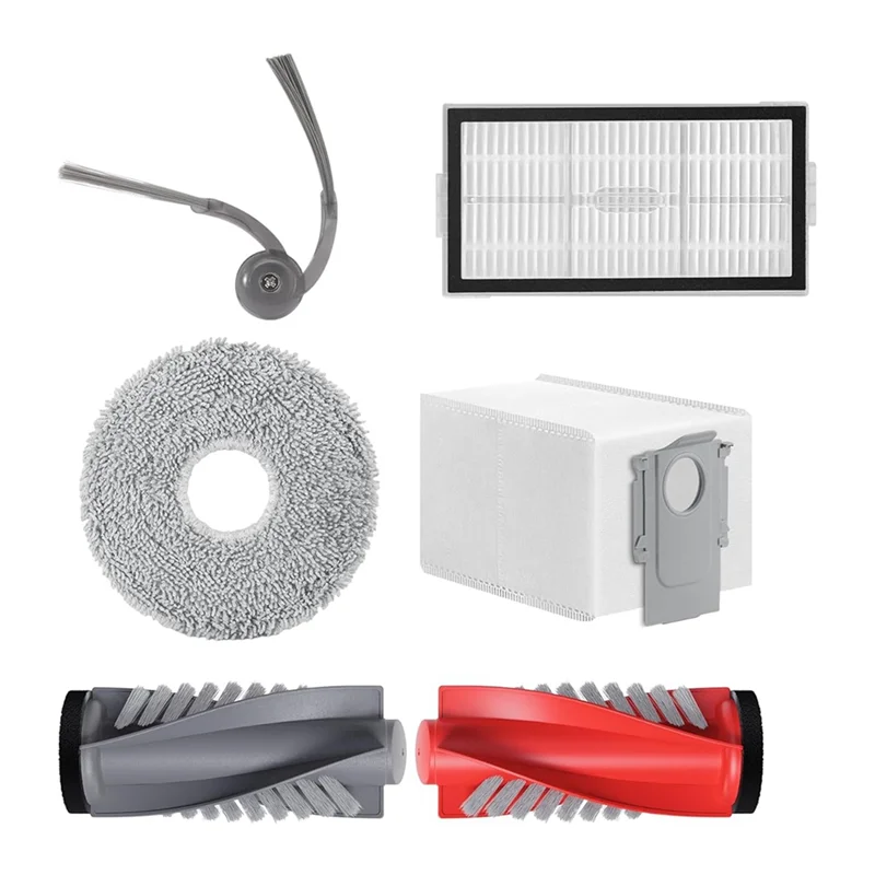24-Hour Delivery Accessory Set For Roborock Saros 10R Robot Vacuum Cleaner Main Side Brush Hepa Filter Mop Cloth Dust Bags Acces