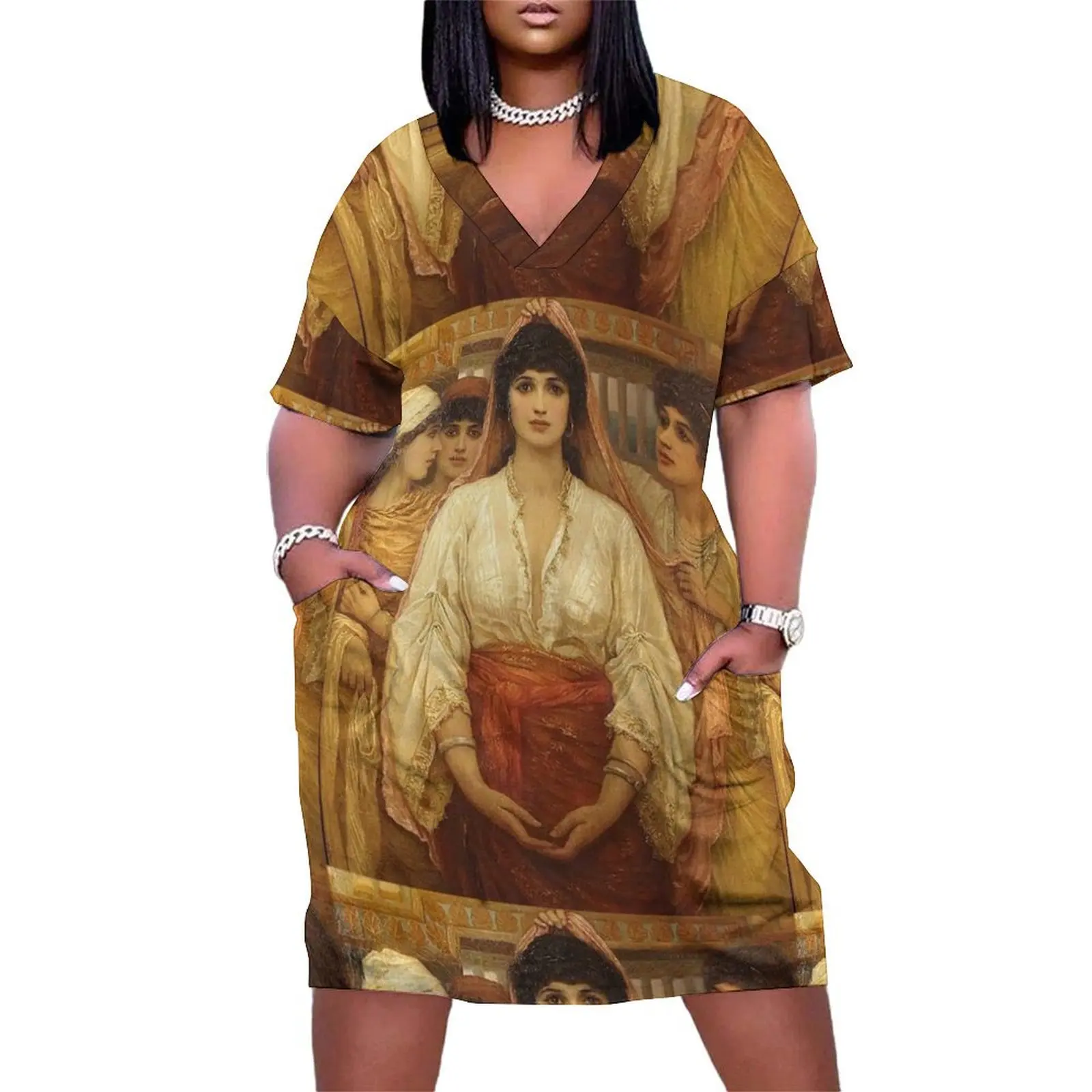 Queen Esther - Kate Gardiner Hastings Loose Pocket Dress Woman clothing women's dresses luxury