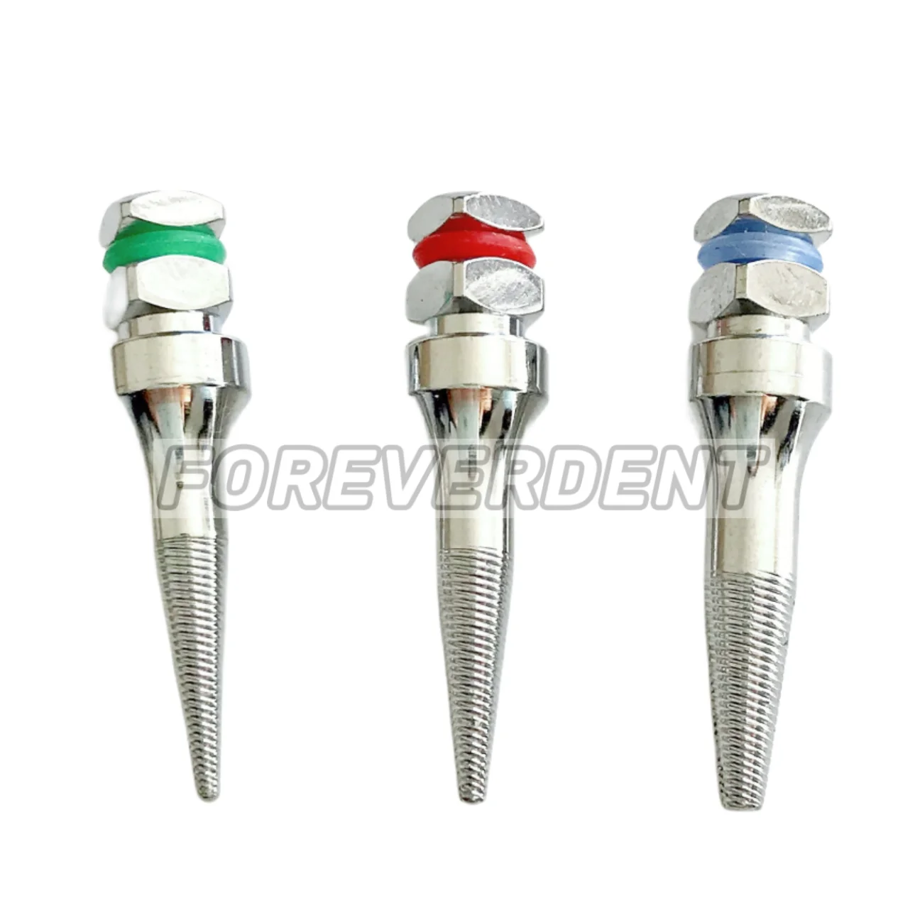 3Pieces Broken Implants Pick Up Extractor Dental Failed Fixture Remove SOS 1.6/1.8 2.0/2.5 Slim