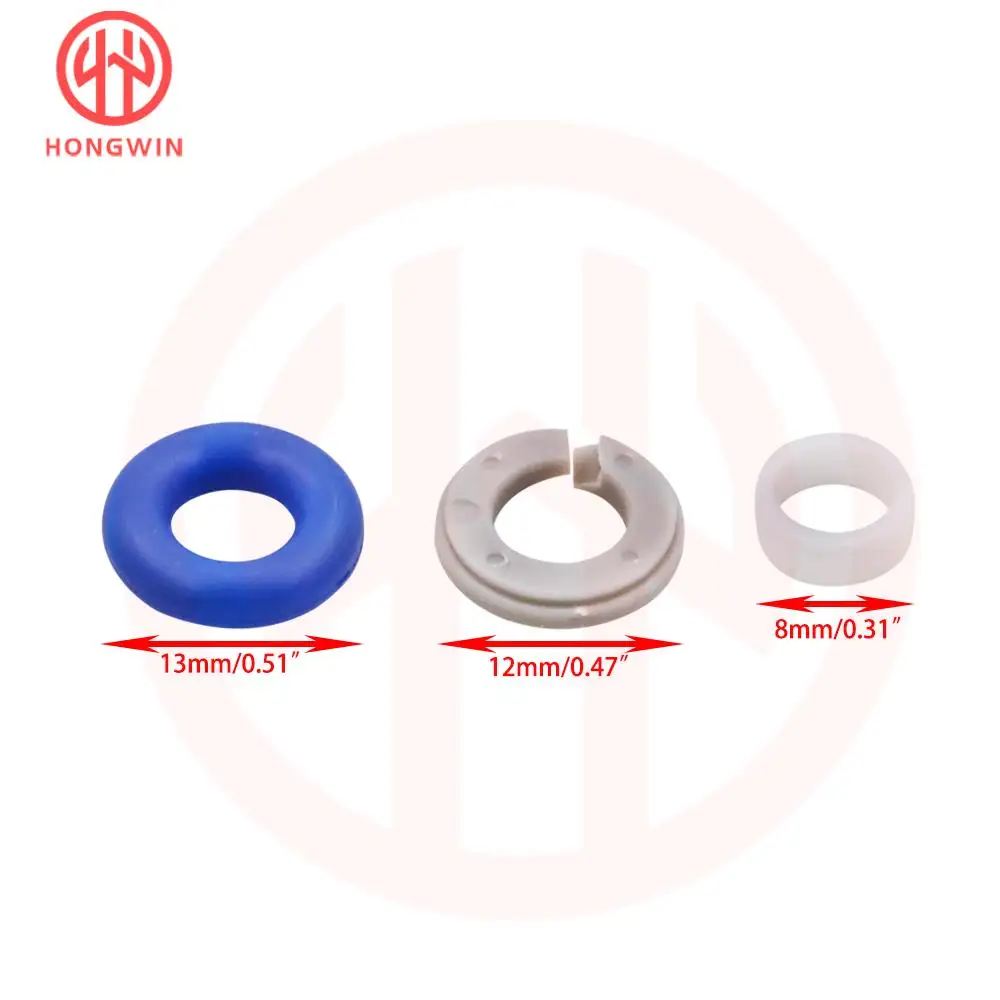 3/6/9//12 SET Fuel Injector Seal 06E998907F 06E998907 For Audi A4 Avant A5/S5 Coupe Cabriolet A6 C7 A7 Sportback A8 D4 Q7