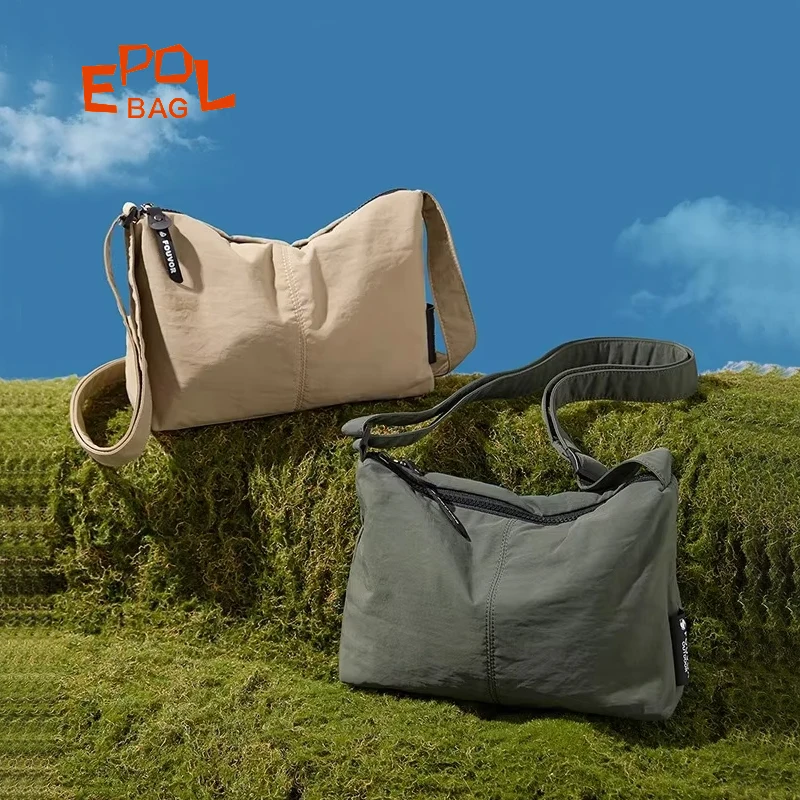 

EPOL Women's Bag 2025 New Fashion Outdoors Crossbody Bags Lightweight Shoulder Bags Ladies Commuter Nylon Casual Bags 3043-08