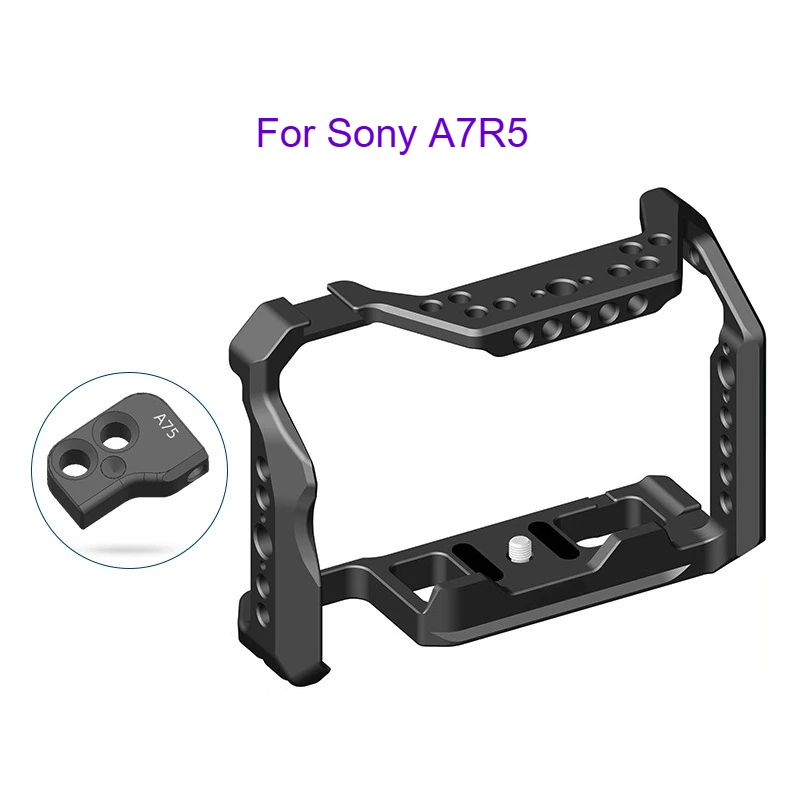 Cage de caméra avec fente Arca Swiss, pour prise de vue horizontale et verticale, pour Sony A7R5 A7R