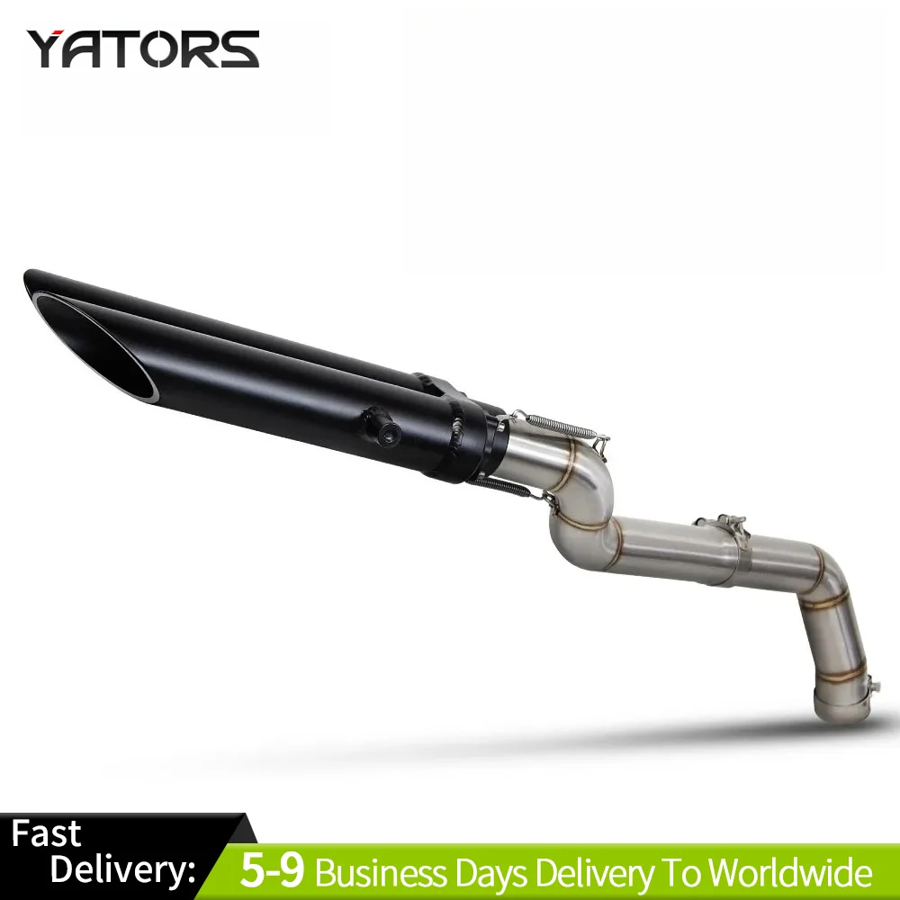 

Slip-on Exhaust Modify Middle Pipe Muffler with DB Killer – Escape Racing Kit for Honda CBR600RR F5 (2005-2020)