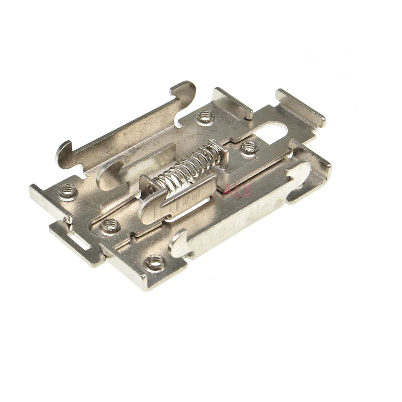 Single Phase SSR 40DA 25DA AA DD 35MM DIN rail fixed Solid State Relay clip clamp R99-12 Relays mounting bracket buckle