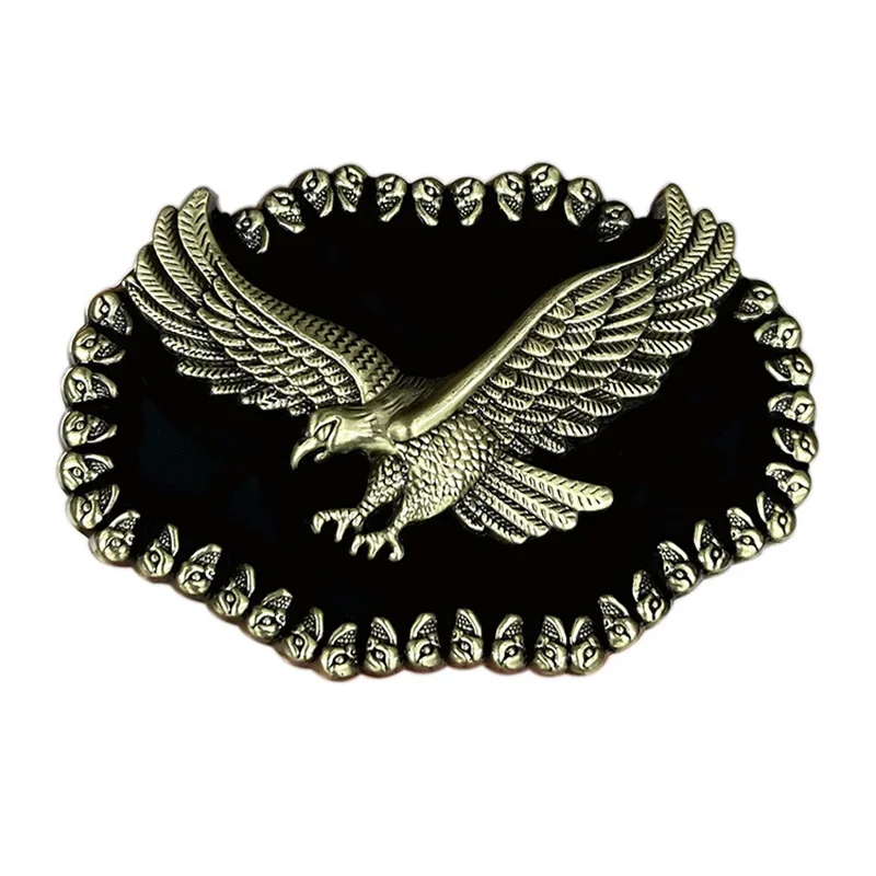 Boucle de ceinture Flying Eagle Eagle, style occidental