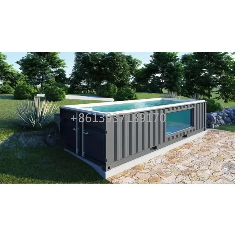 Wholesale Shipping Container Swimming Pool Underground Swim Pools for Villa