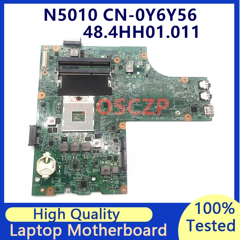 

CN-0Y6Y56 0Y6Y56 Y6Y56 Mainboard For DELL N5010 Laptop Motherboard 48.4HH01.011 09909-1 HM57 100% Full Tested Working Well