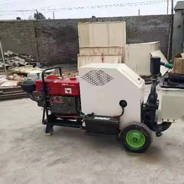 

High Efficiency Render Spraying Machine 15L/Min Output Capacity with Detachable Hopper - Professional Building Tool