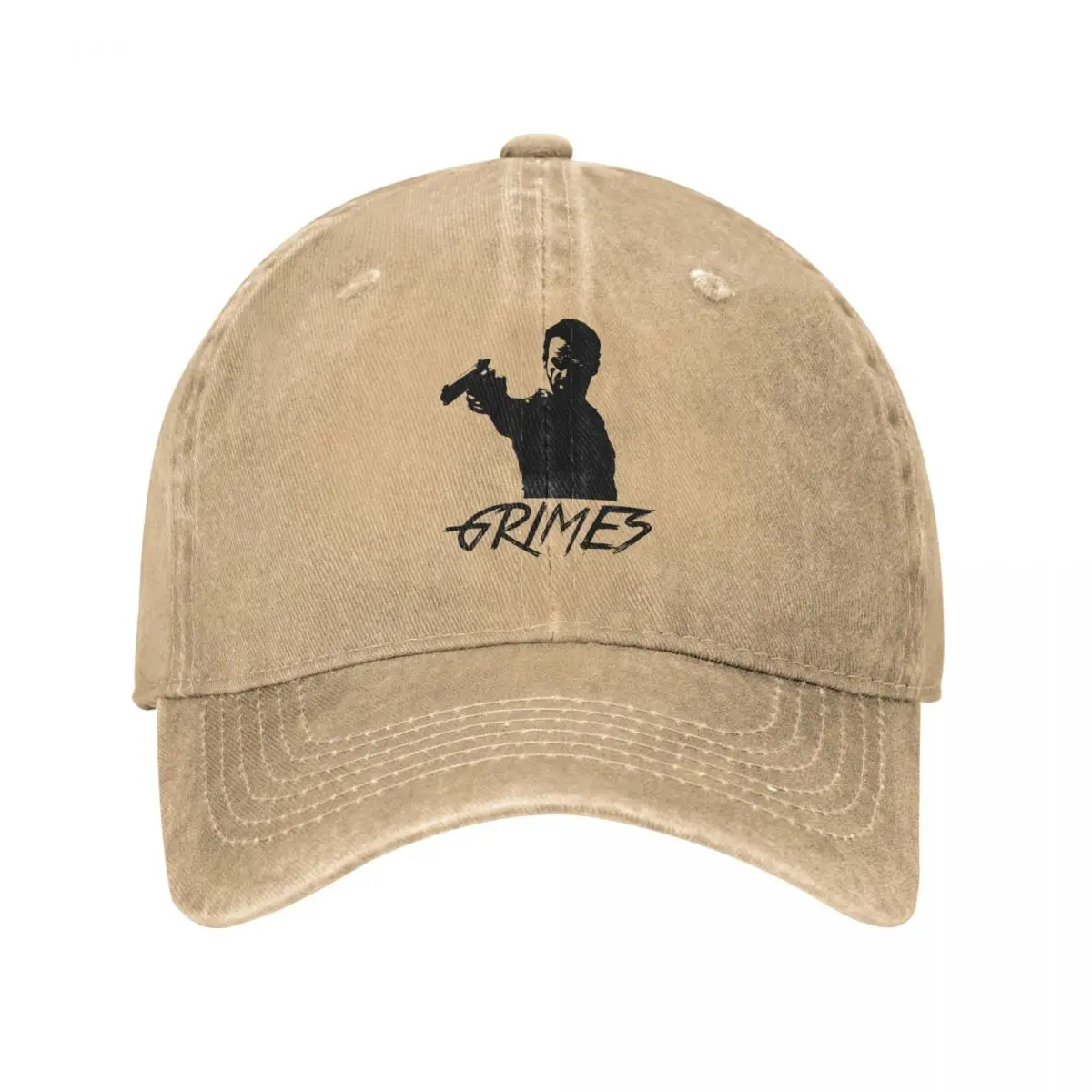 Grimes The Walking Dead Men Women Baseball Cap End Of Days Distressed Cotton Caps Hat Outdoor All Seasons Travel Snapback Hat