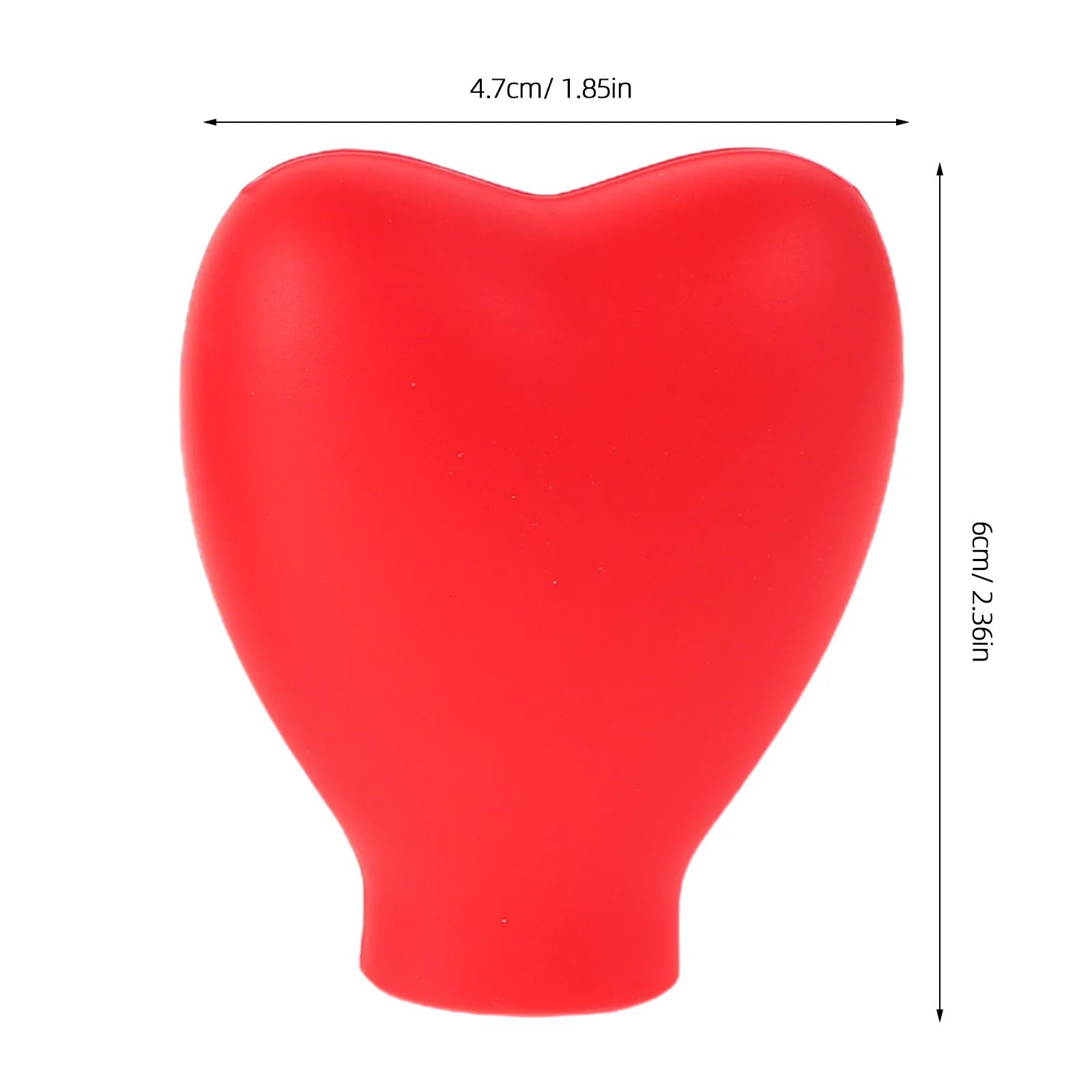 3 Pcs Makeup Brushes Cover Heart Shaped Sleeve Cap Head Protector Protection