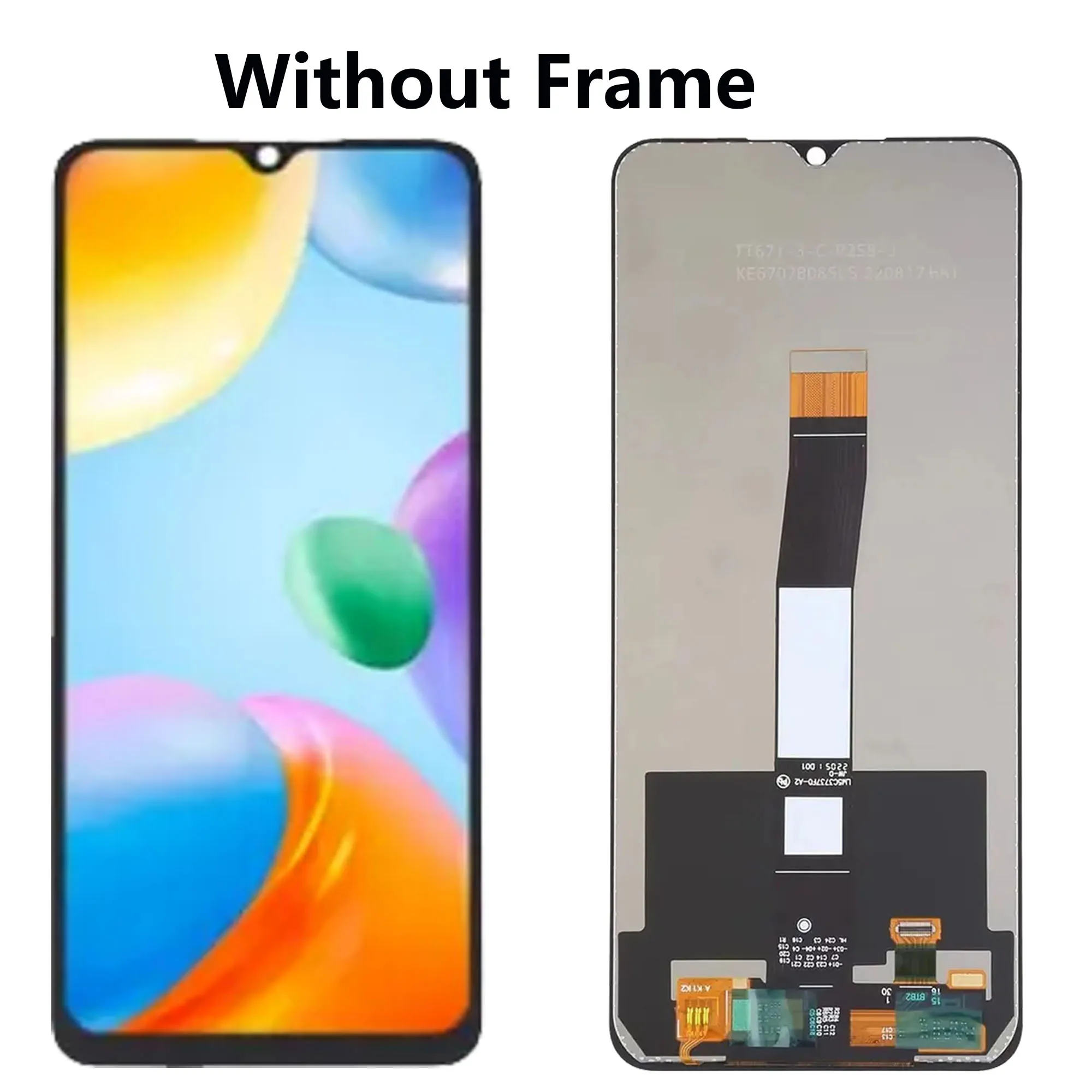 Original LCD Screen For Xiaomi Redmi 10C Mobile Phone Display 220333QL 220333QAG 220333QBI 220333QNY Digitizer Assembly Spare