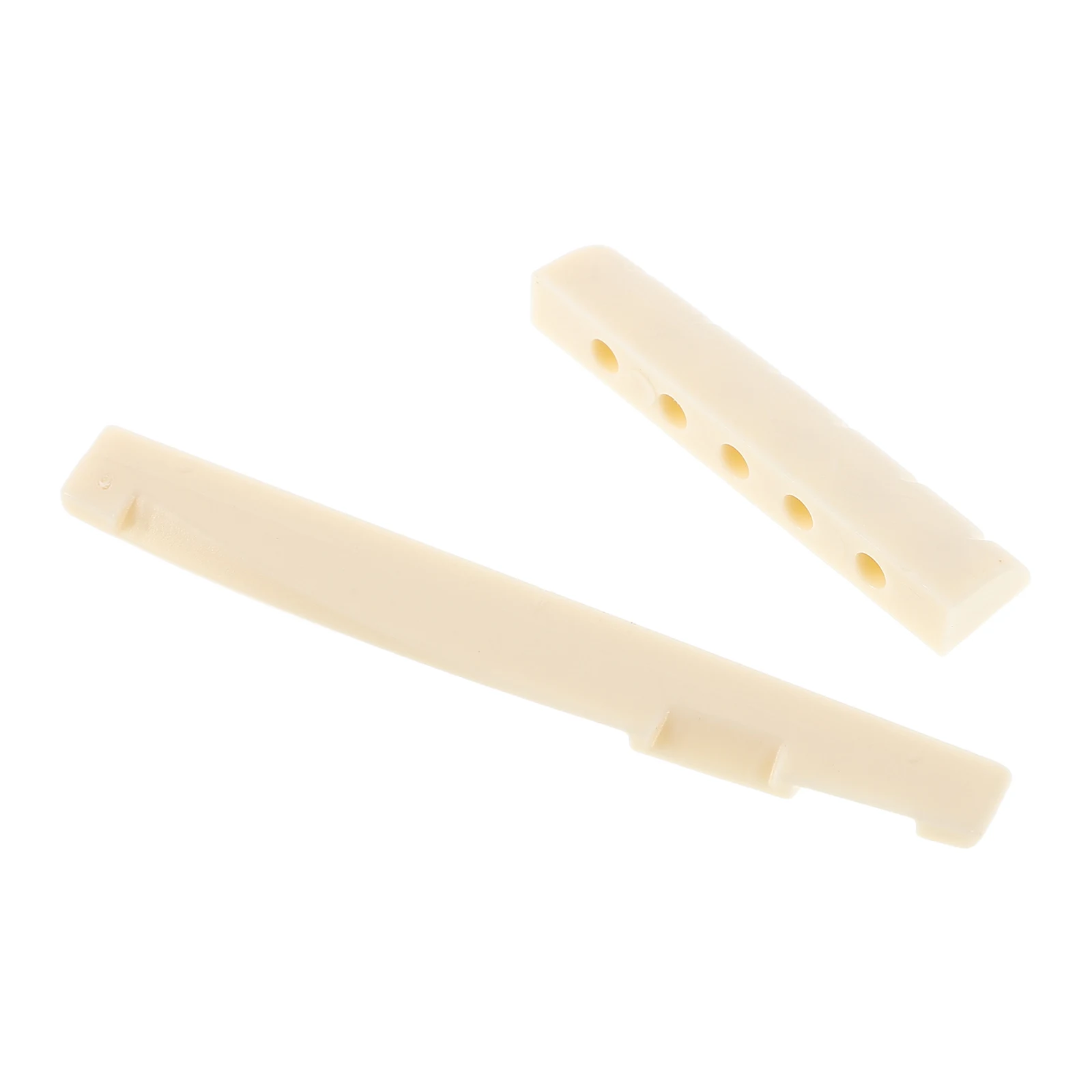 

2 Pcs Guitar Bass Electric Bone Acoustic Replacement Parts Folk Classical