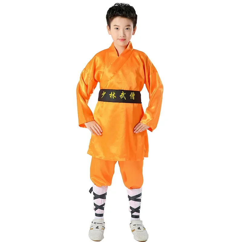 Kids Shaolin Wushu Exercise Clothes - Chinese Ethnic Martial Arts Suit, Kung Fu Practice & Performance Costume
