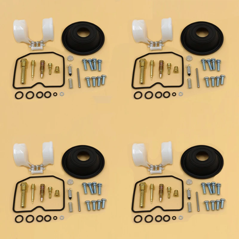 

Motorcycle Carburetor Repair Kit Diaphragm Piston Float Gasket For Kawasaki ER500 ER5 1998-2005