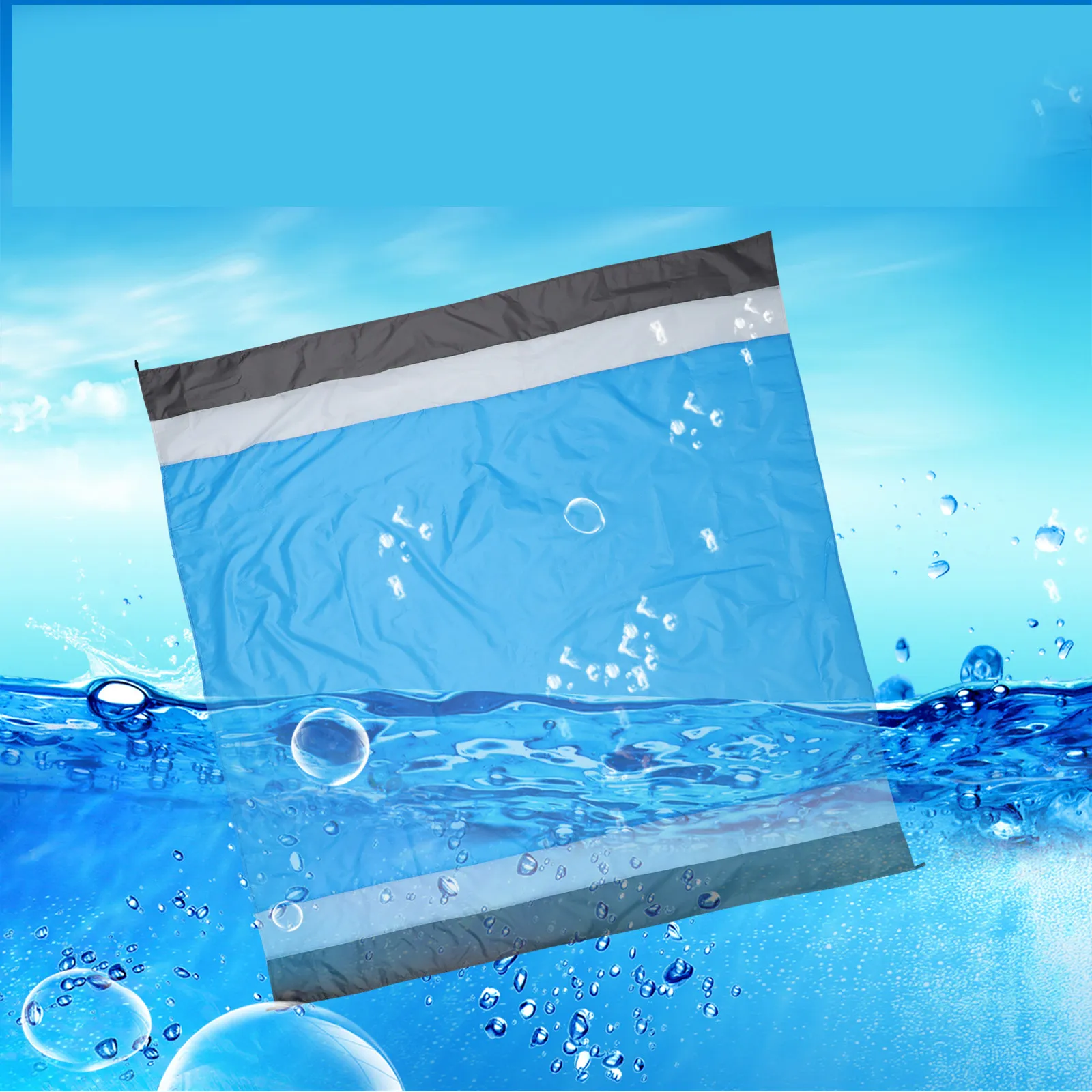 

Водонепроницаемый кемпинговый коврик из прочного нейлона, складной, для пикника, пляжа, путешествий, с защитой от дождя, легкий и портативный