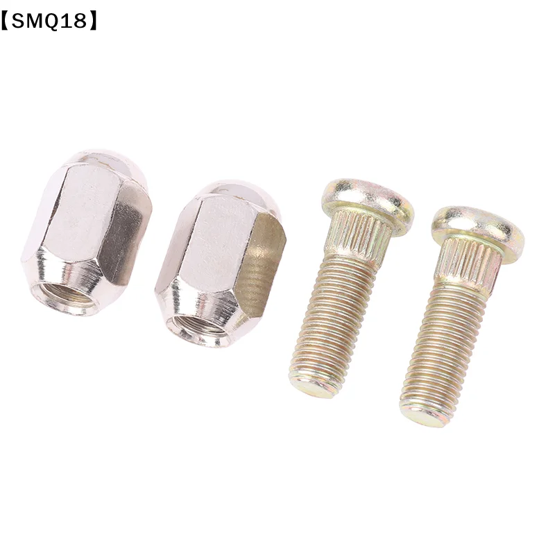 2 Set M10x1.25 Hex Nuts 10.9 STEEL Spline Screw kit For ATV Go kart UTV Buggy Quad Dirt Bike Vehicle wheel hub Accessories【SMQ】