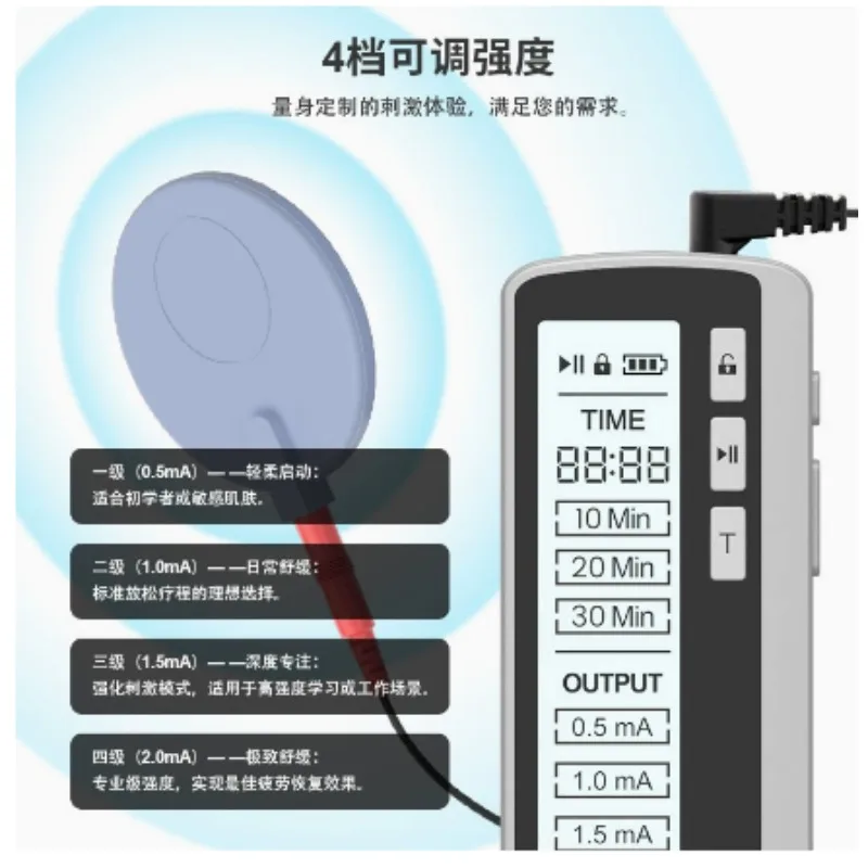 T D C S Deep Brain Stimulation, Magnetic Brain Stimulation Technology, Pain Therapy Head Massager