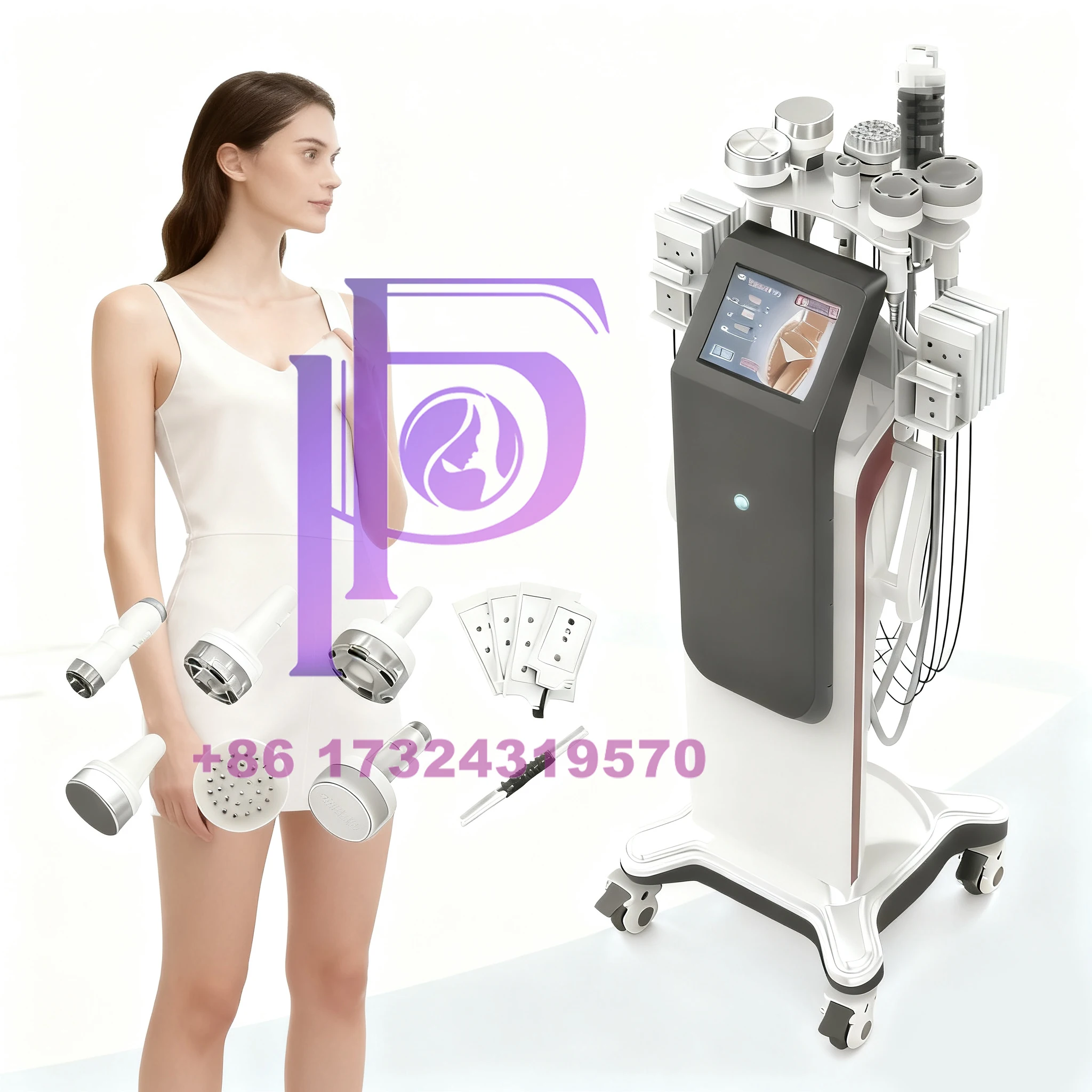 Schnelle schlanke 8 n1 80K Kavitation Lipo RF Ultraschall Kavitation Schlankheitsmaschine 80k professionell