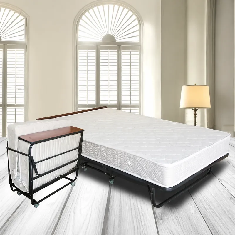 Removable Simple Metal Rollaway Bed Hotel Extra Bed Room  Special Single  Double Lunch Break Mobile