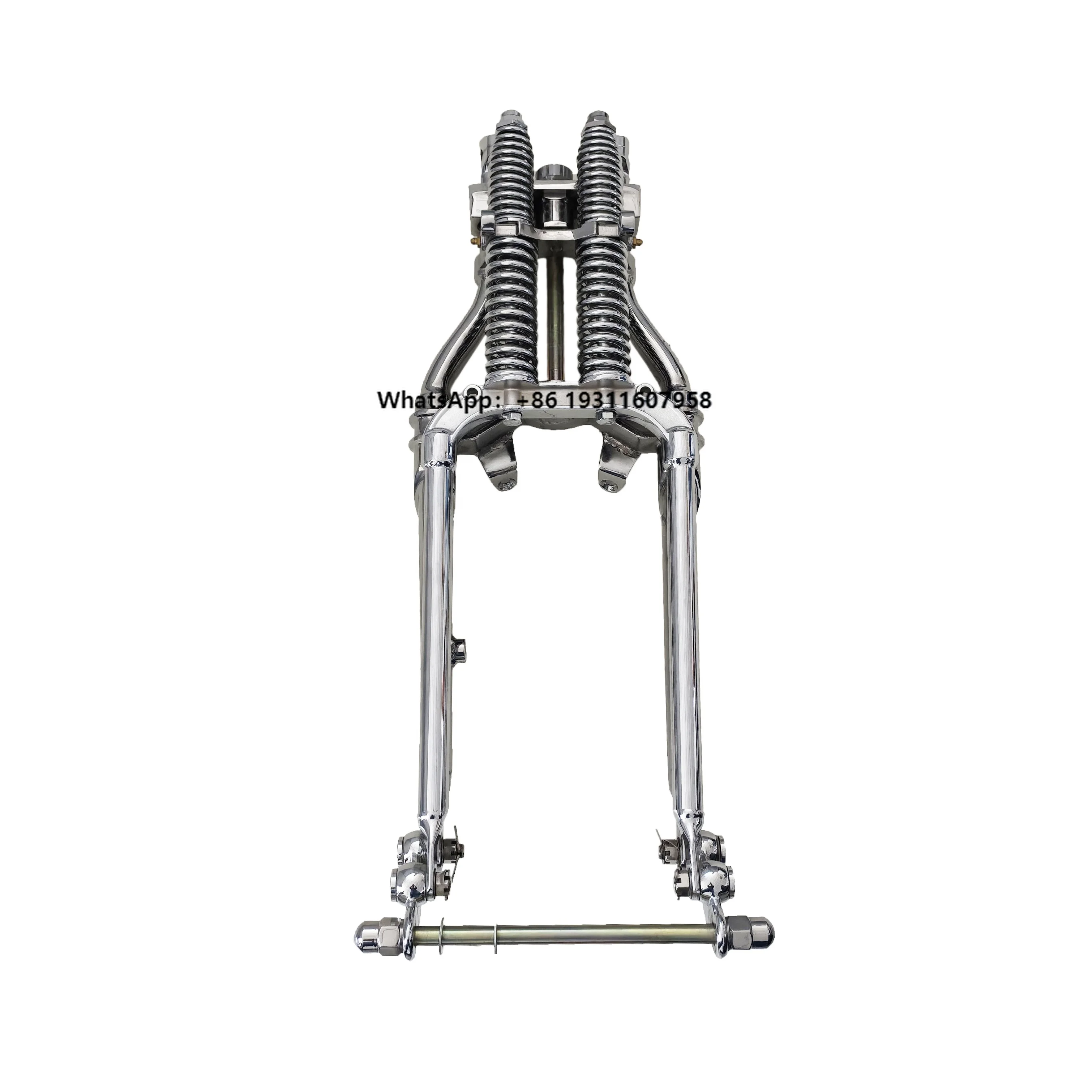 

Motorcycle Chrome Accessories 18" Springer Front Fork End