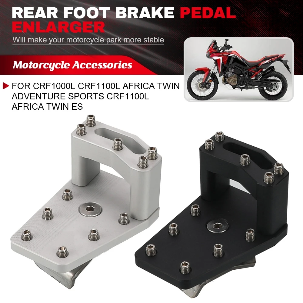 For Honda CRF1000L CRF1100L Africa Twin Adventure Sports CRF1100L Africa Twin ES Motorcycle Rear Brake Pedal Extension 2015-2024