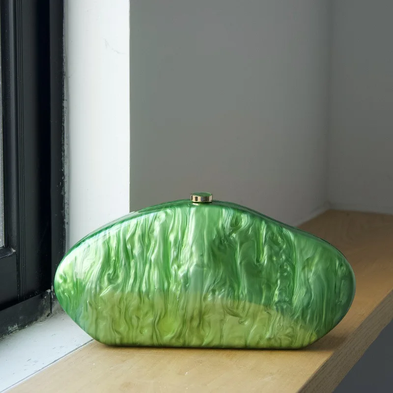 

Женская вечерняя вечеринка, свадебная женская сумка-тоут, брендовая акриловая коробка для леди и девочек, овальная подушка, сумка через плечо на одно плечо