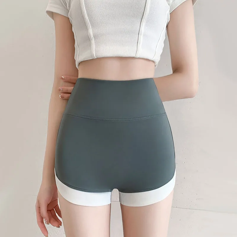 2023 Women High Waist Workout Yoga Shorts Seamless Fitness Butt Running Sports Leggings Female Shapewear Training Pants