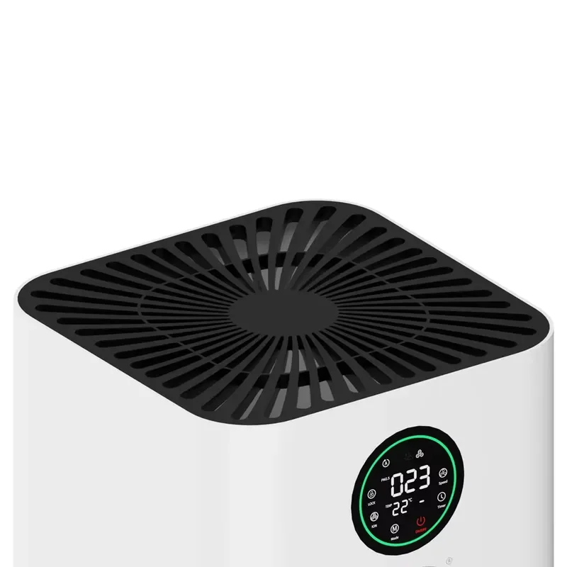 for Gmax AP-909 Smart Home Air Purifier HEPA H13 Filter 60m Coverage Remote Control Portable Electric Plastic Sleep Mode
