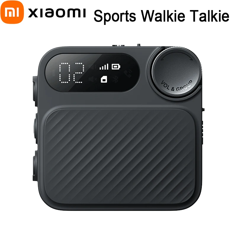 Xiaomi Sports Walkie Talkie 5000km -30℃ Low Temperature 24h Endurance Independent Noise Reduction Chip Xiaomi Walkie Talkie APP