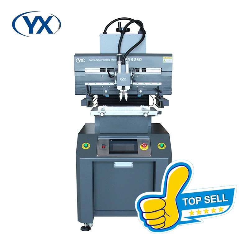 

YX3250 Full SMD Assembly SMT Screen Printer Silk Screen and Pcb Semi-Automatic Press Printing PCB Solder Paste Printing Machine