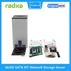 QUAD SATA HAT KIT Network Storage Server KIT For RASPBERRY PI 4