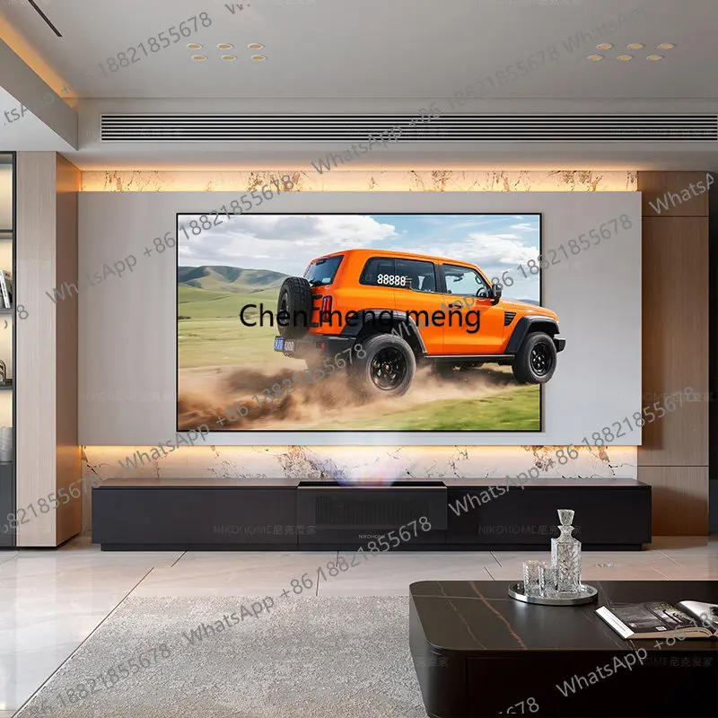 S1 laser TV special cabinet intelligent electric telescopic table integrated lifting hidden type