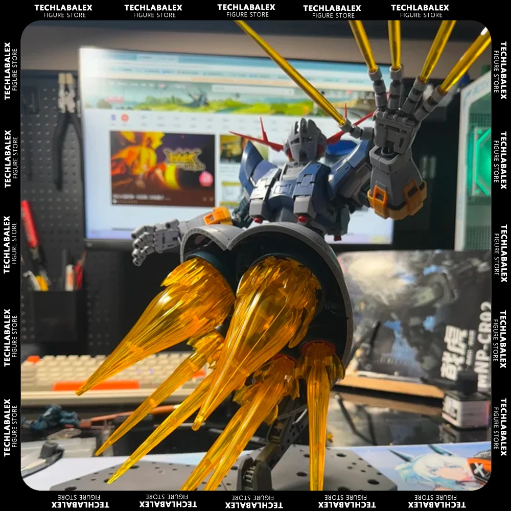Auf Lager A Baoa Qu Modell Mg Zeong Zhanshenhao 1/100 Maßstab Bausatz Mecha-Modell Actionfiguren Msn-02 Anime-Figur Modellbausatz Spielzeug