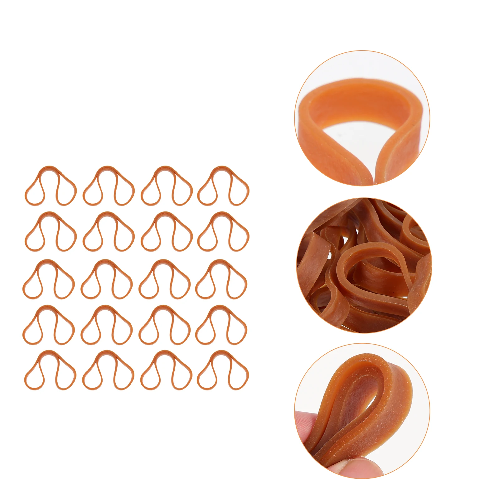 

1 set Heavy Duty Rubber Bands Multi-Function Binding Belts Industrial Elastic Straps For Plaster Mold Fixation Stretch Pottery
