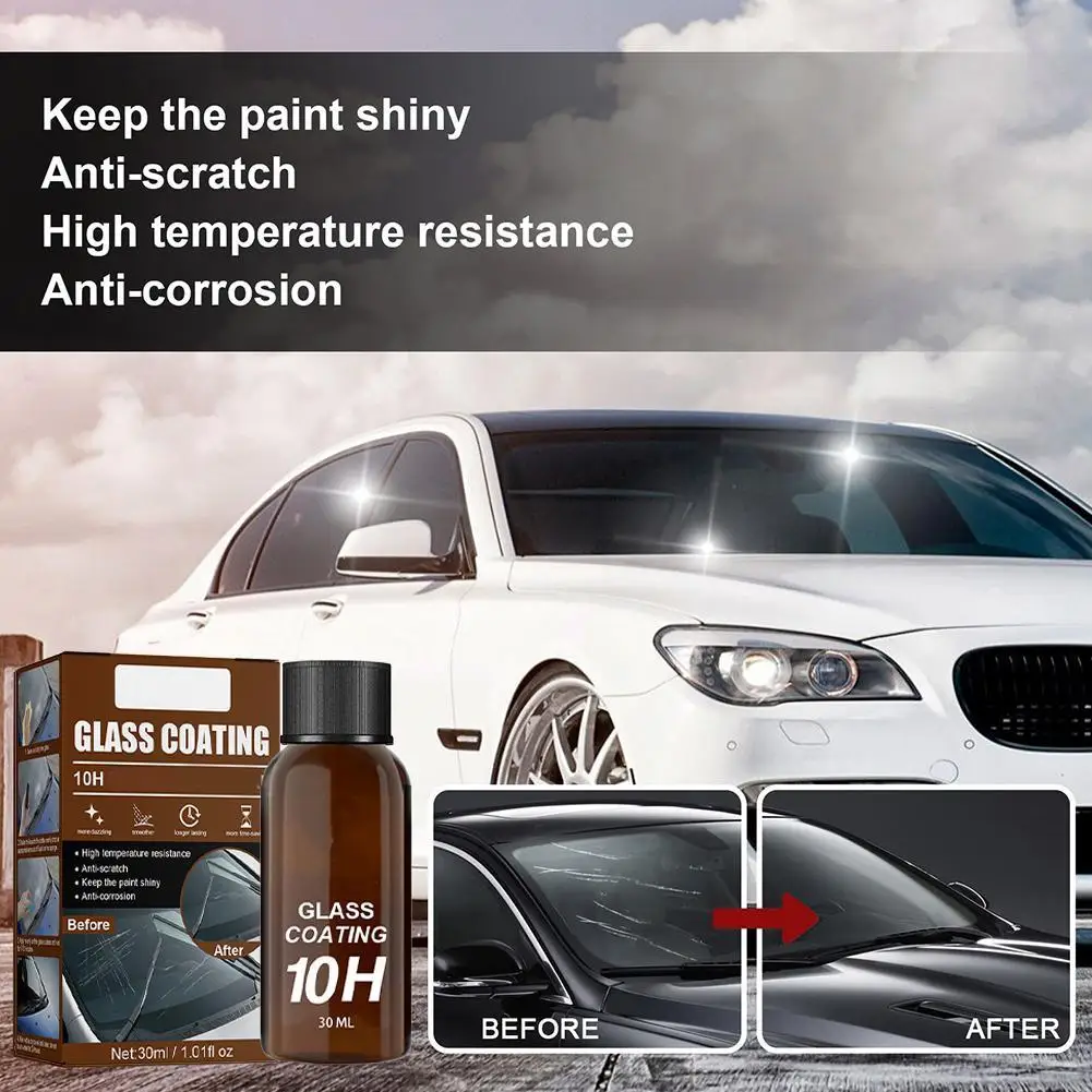

1pcs 30ml Ceramic Car Coating Spray Waterproof Nano Car Ceramic Hydrophobic Auto Paint Care Car Quick Detailing tool