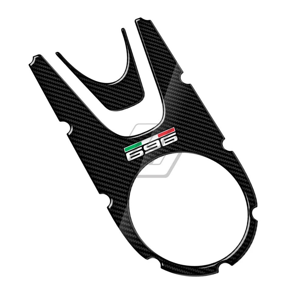 

For Ducati Monster 696 2008-2014 Motorcycle Tank Pad Protector 3D Carbon-look