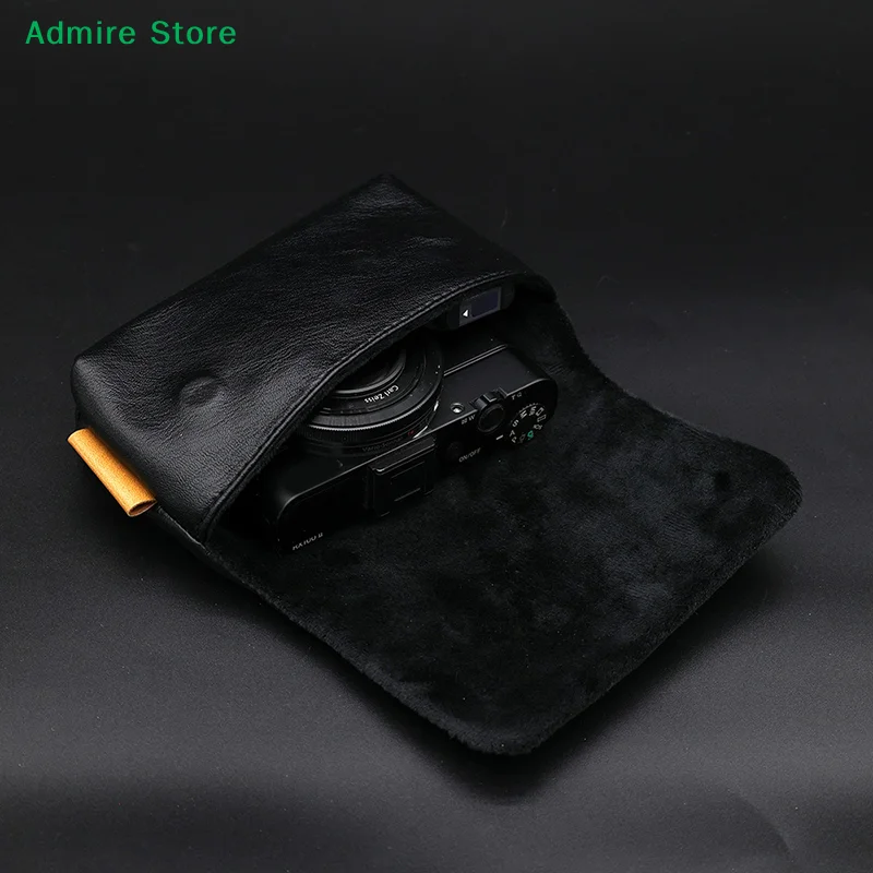 [G]1Pcs Camera Bag Soft Case Cover For   TG-5 H60 ZV1  LX10 TZ90 TZ85  W300 W100 AW130 RICOH GR GRII