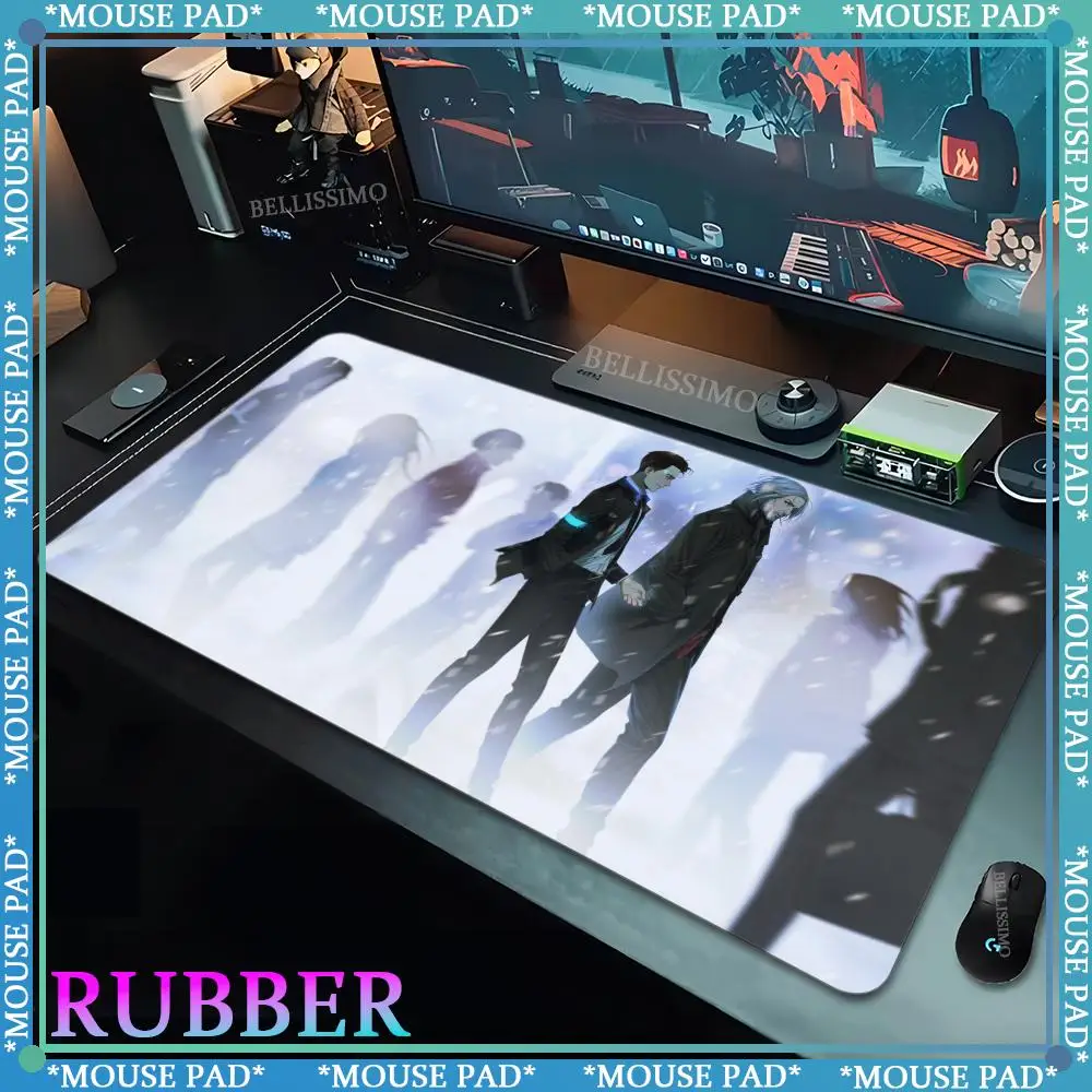 Detroit Become Human Mouse Kawaii Pad Oversized DIY gaming computer Pink art Floor mats Anime Gaming Mouse Pad