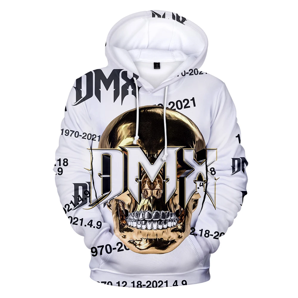 Super Star 3D Printed DMX HoodiesMen Women  Sweatshirts  Streetwear Fashion Rapper Earl Simmons Autumn Hooded Casual Pullovers