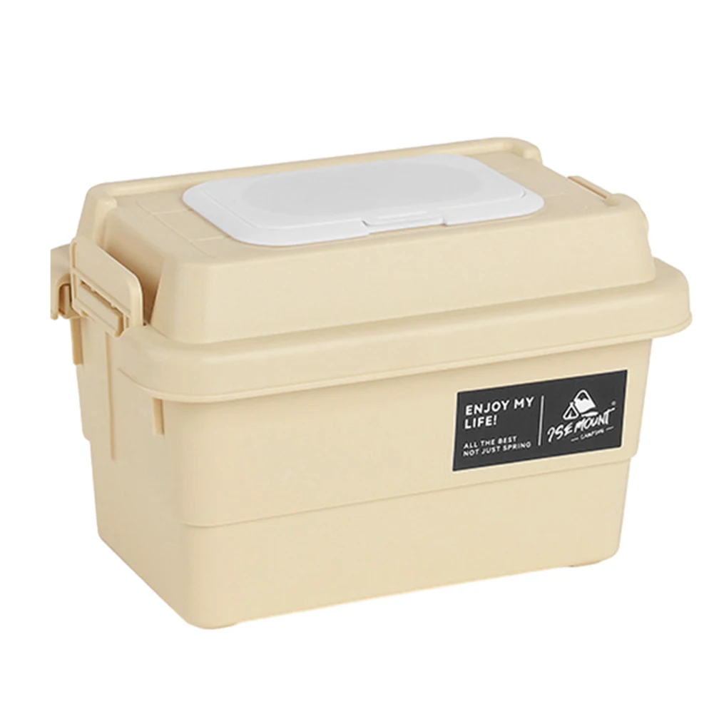 Multifunctional Outdoor Storage Box 1.1L Portable Napkin Paper Tissue Storage Case Moisture-Resistant for Camping Hiking Travel