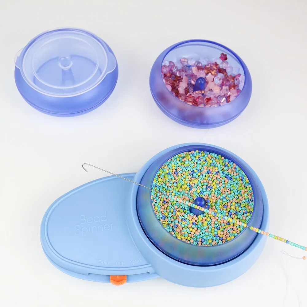 Electric Bead Spinner Kit Boost Efficiency in Jewelry Making Effortless Bead Spinning for DIY Creating Beautiful Beaded Designs