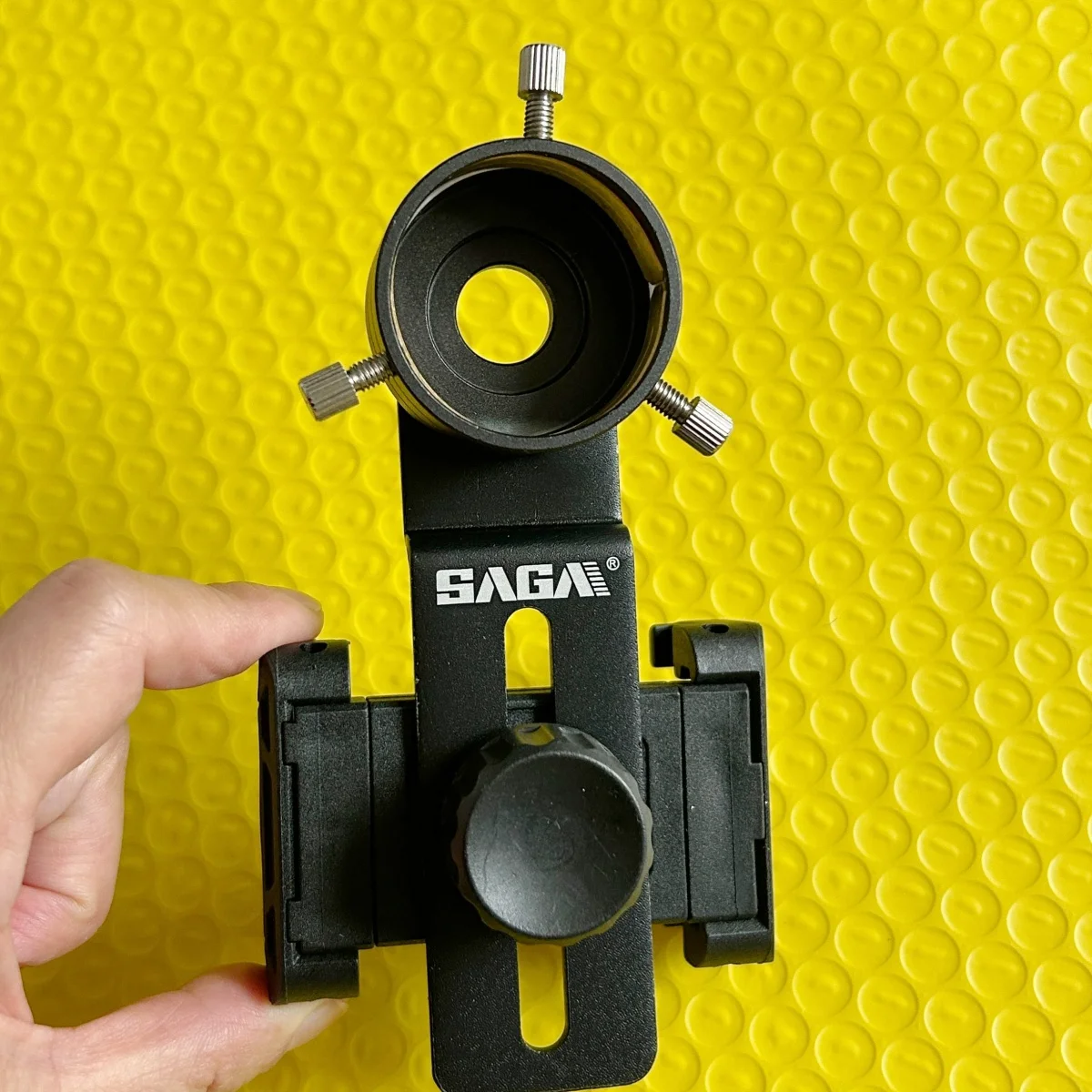 30-57mm Diameter Slip Slit Lamp Metal Mount Universal Mobile Phone Telescope Microscope Adapter Holder Taking Video Pictures