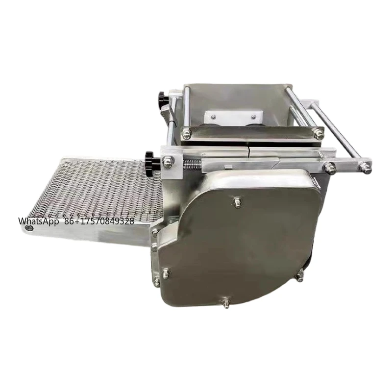 

Fully Automatic Corn Tortilla Maker Electric Cornmeal Press Circular Multigrain Flatbread Machine