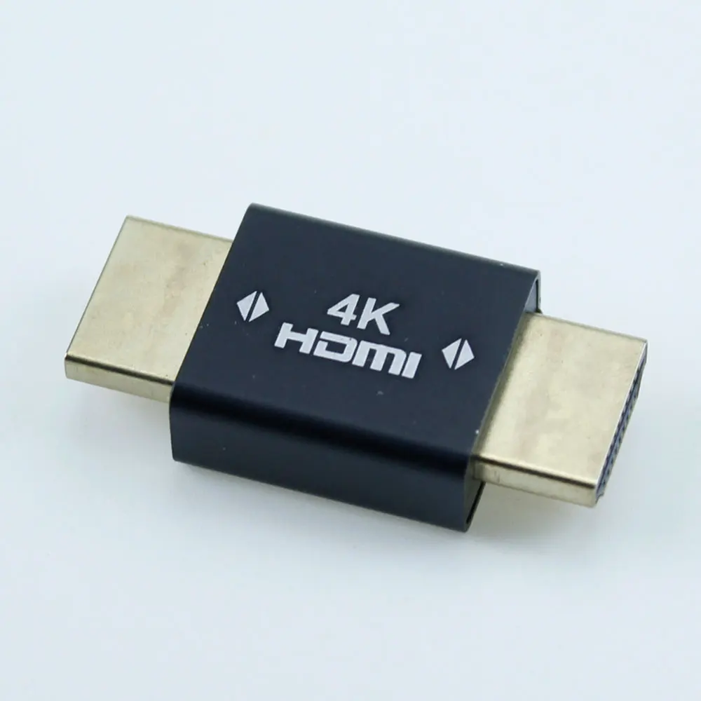 1Pcs HDMi male to male adapter 4K@60hz High definition HDMI male to male interface extender straight line lossless